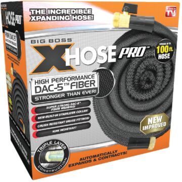 Big Boss XHose Pro 5/8 In. Dia. X 100 Ft. L. Expandable Hose