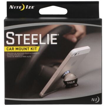 Nite Ize STCK-11-R8 Dash-Mount Kit, Black/Silver, Dash Mounting