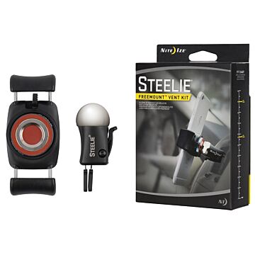 Nite Ize Steelie STFK-01-R8 Car Vent-Mount Kit, Steel, Black