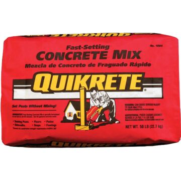 Quikrete Fast-Set 50 Lb Concrete Mix