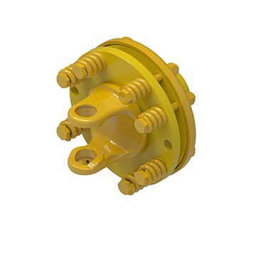 Weasler AB4,AW21 series friction clutch yoke with 1 3/8-6 spline bore and clamp connection