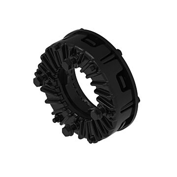 Weasler Torqmaster friction clutch with 5 1/4 bolt circle bore flange connection and free motion connection