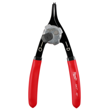 .047" Convertible Snap Ring Pliers - 45°