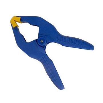 Irwin IRWIN Quick-Grip Resin Spring Clamp, 2-Inch ( , Blue