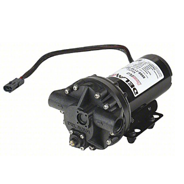 Delavan 12V 5.0 GPM 70psi Electric Bypass Diaphragm Pump with 3/4" Quick Attach Ports