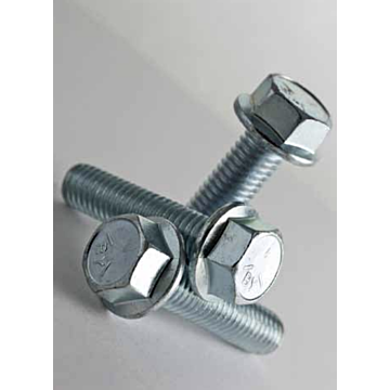 Grade 5 Plow Bolt, No. 3 Head, Full Thread, 7/16-14 Thread, 2" Length, Zinc
