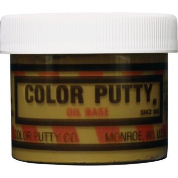 COLOR PUTTY 110 Wood Filler, Color Putty, Mild, Fruitwood, 3.68 oz Jar