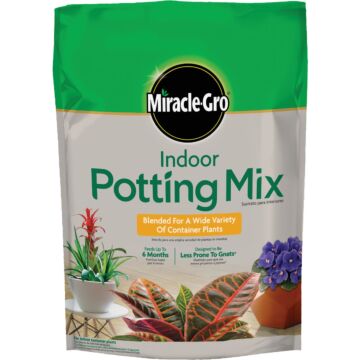 Miracle-Gro 6 Qt. 5-1/3 Lb. Indoor Container Plant Potting Mix