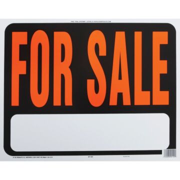 HY-KO Hy-Ko 15x19 Heavy Gauge Plastic Sign, For Sale
