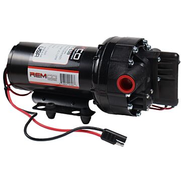 Remco 12V 5.3 GPM 60psi Electric Demand Diaphragm SmoothFlo Pump with 1/2" Female NPT Ports
