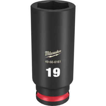 Milwaukee SHOCKWAVE™ Impact Duty 3/8" Drive 19MM Deep 6 Point Socket