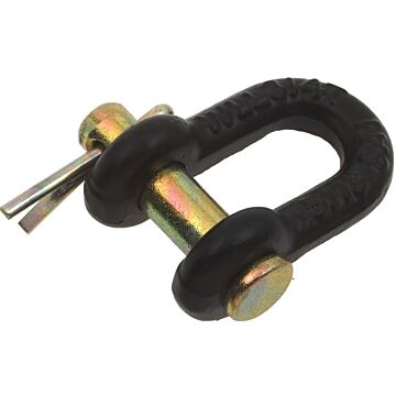 SpeeCo S49030300 Utility Clevis, 2000 lb Working Load, 1-1/4 in L Usable, Powder-Coated