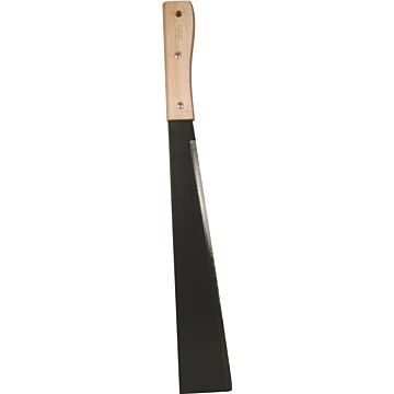 AMES 62224 Corn Knife, 21-1/2 in OAL, 15 in Blade, Steel Blade, Tempered Blade, Wood Handle