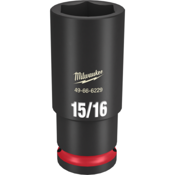 Milwaukee SHOCKWAVE™ Impact Duty 1/2" Drive 15/16" Deep 6 Point Socket