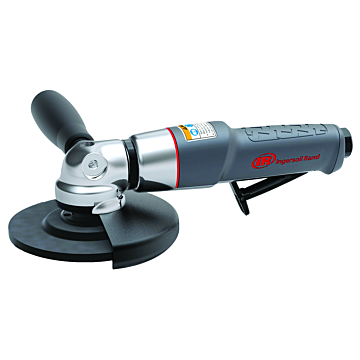 Ingersoll Rand 3445MAX Right Angle Grinder, 5/8 in.- 11 Thread, Type 27 (Grinding) Type 1, 27, 41, 42 (Cutting), 12000 RPM, Rear Exhaust, 0.88 HP
