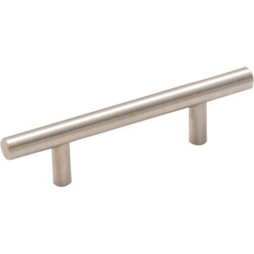 Amerock Bar Pulls 3 In. Sterling Nickel Cabinet Drawer Pull (5-Pack)
