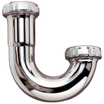 Do it Best 1-1/2 In. Chrome Plated J-Bend, Carded