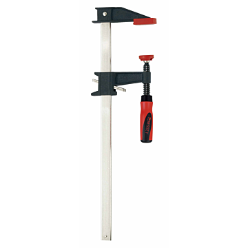 Bessey Tools Clutch Style Bar Clamp, 18 Inch Capacity 3-1/2 Inch Throat with 2K Handle