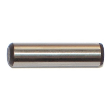 Metal Dowel Pin, 1/4 x 1