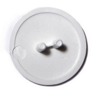 Disc Cover White, 30mm