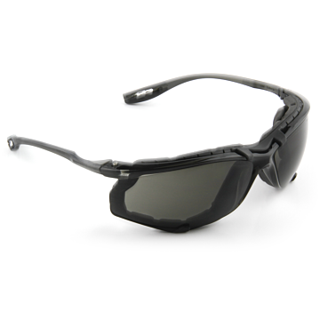 3M Virtua CCS Protective Eyewear 11873-00000-20, with Foam Gasket, GRAY Anti-Fog Lens