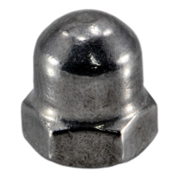 Acorn Cap Nut SS, 4mm-.7