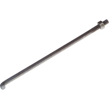 Grip-Rite 1/2 In. x 6 In. Galvanized Foundation Anchor Bolt with Nut & Washer (50 Ct.)