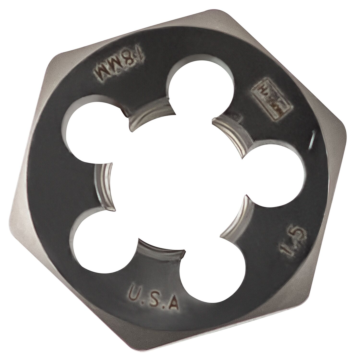 Irwin IRWIN Americantool Irwin Septls5856959 - Hanson High Carbon Steel Metric Hexagon Dies - 6959 (6959),