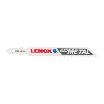 LENOX Tools T-Shank Medium Metal Cutting Jig Saw Blade, 3 5/8" X 3/8" 18 Tpi, 5 Pack