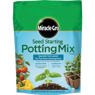 Miracle-Gro 8 Qt. 5 Lb. All Purpose Container Seed Starting Mix