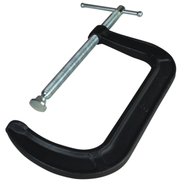Bessey Tools Drop Forged C-clamp 8 Inch Capacity, 4 Inch Throat