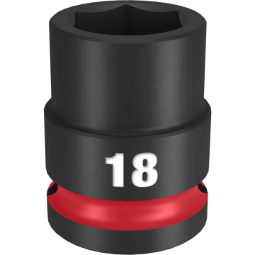 Milwaukee SHOCKWAVE™ Impact Duty 1/2" Drive 18MM Standard 6 Point Socket