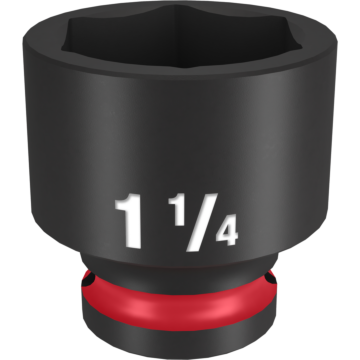 Milwaukee SHOCKWAVE™ Impact Duty 1/2" Drive 1-1/4" Standard 6 Point Socket