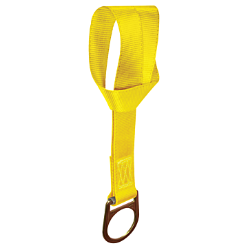 Cinch-loop Web Anchor for Choke-on Installation