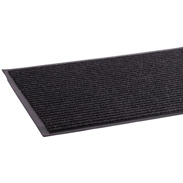 Apache Mills Carpet/Recycled Rubber Door Mat (Pepper) 18 in. x 27 in.