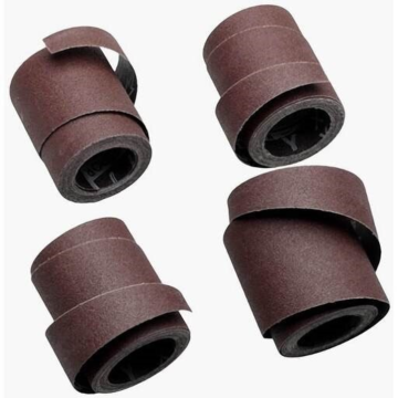 Jet Tools JET — Ready-to-Wrap Abrasive Sandpaper, 18 in, 120 Grit, Pack of 4