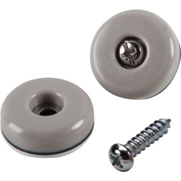 Shepherd Hardware 9453 Furniture Pad, 75 lb, PTFE, Tan, 4/PK