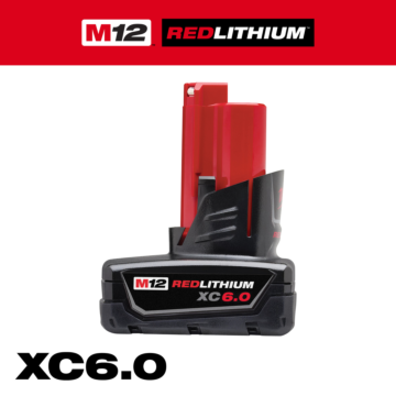 Milwaukee M12™ REDLITHIUM™ XC6.0 Battery