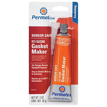 Permatex 81422 Gasket Maker, 3 oz Tube, Paste, Acetic Acid