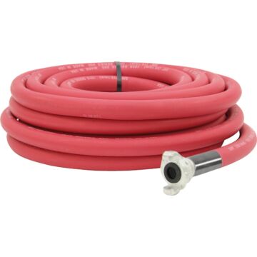 Abbot Rubber Rubber Pneumatic Jackhammer Hose (Red) 3/4 in. x 50 ft