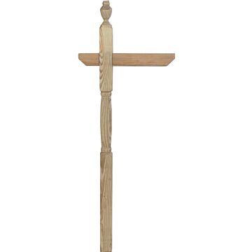 UFP 106054 Mailbox Post, 4 in L, 4 in W, 72 in H, Southern Yellow Pine