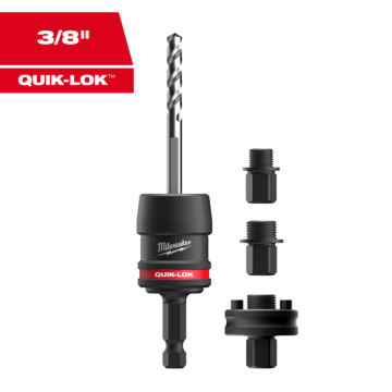 Milwaukee Quik-Lok 3/8 in. Arbor Set (5pc)