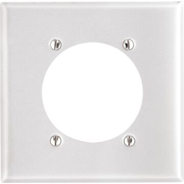 Scott Electric 2-Gang Standard Size Wallplate (Chrome)