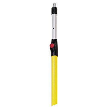 Mr. LongArm Super Tab-Lok 7516 Extension Pole, 1-1/4 in Dia, 8 to 14-1/2 ft L, Aluminum, Fiberglass Handle