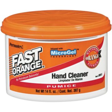 Permatex 35013 Hand Cleaner, Paste, White, Citrus, 14 oz Tub
