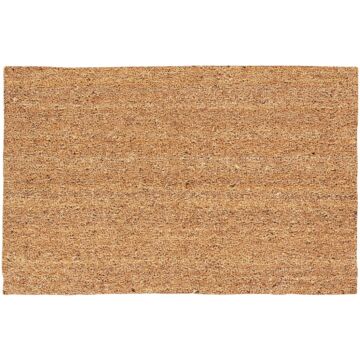 Americo Home Tan 18 In. x 30 In. Coir/Vinyl Door Mat