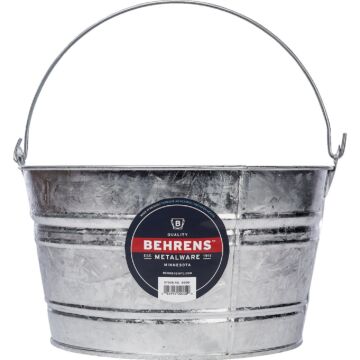 Behrens 4.25 Gal. Hot-Dipped Steel Pail