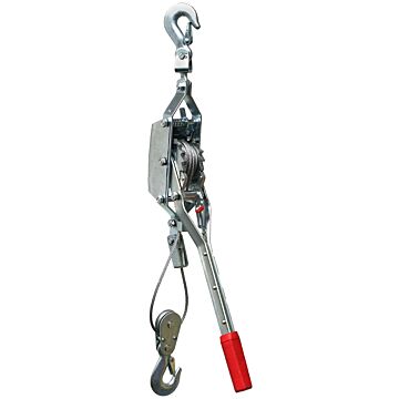 Maasdam Powr-Pull American Power Pull 18600 Cable Puller, 2 ton Lifting, 3/16 in Dia Rope/Cable, 6 ft Lift