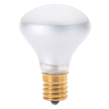 25 Watt R14 Incandescent; Frost; 1500 Average rated hours; 135 Lumens; Intermediate base; 120 Volt; Carded