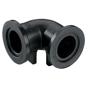 Norwesco 1" Poly Flange 90deg Elbow